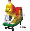 武汉意意玩具儿童投币摇摆机摇摇车电动玩具车幼儿园玩具充气玩具