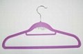 velvet shirt hanger 2