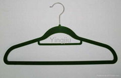 velvet coat hanger with bars