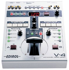 VJ設備 Edirol V-4 視頻切換器