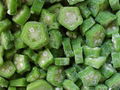 iqf okra cut