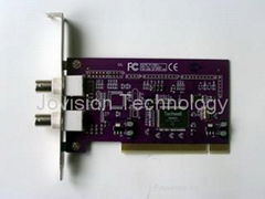 2 channel H.264 PCI DVR card