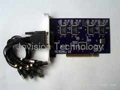 8 channel H.264 PCI DVR card