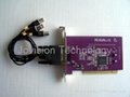 4 channel H.264 real-time PCI DVR card