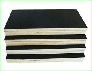 black film-faced plywood