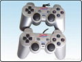 USB Dual shock twin gamepads