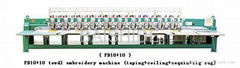 embroidery machine(taping)