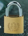 heavy duty brass padlock