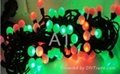 圣诞灯节日灯婚庆背景灯酒店装饰灯- 球形LED橡胶线灯串