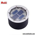 Solar-Powered LED Ground Light