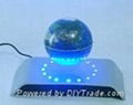 electro magnetic levitation and rotation wine base with LED 3