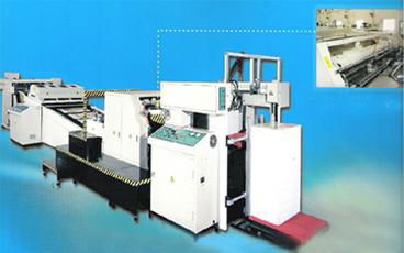 XH-104 High Speed U.V Spot and Overall Coating machine