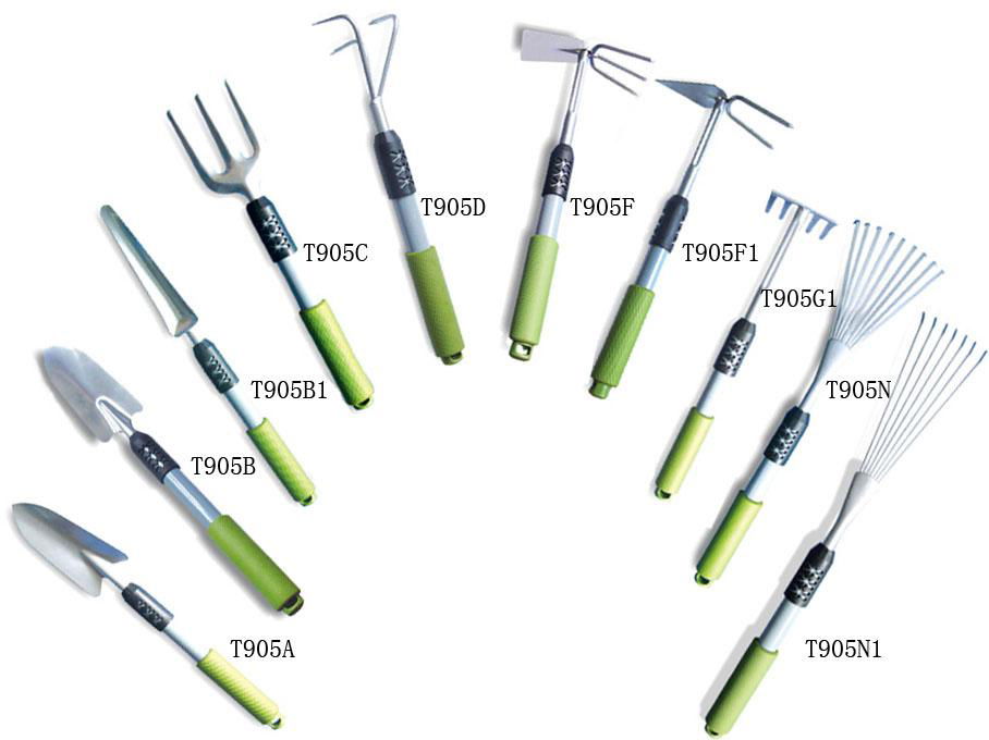 garden handle tool set 4