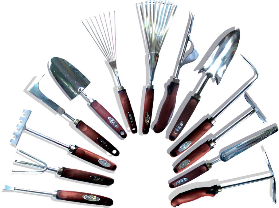 Stainless steel garden tools