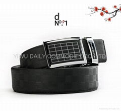 100% quality guaranteed hand made genuine leather men's fashion belt 