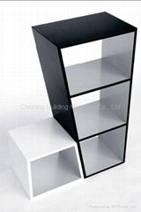 HPL storage shelf