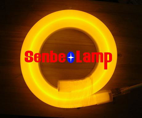 LED黃色柔性霓虹燈