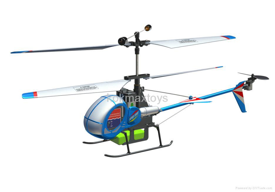Newest 3-CH Top Fly Eagle RC Electric Helicopter Perfect For Indoor and Outdoor 