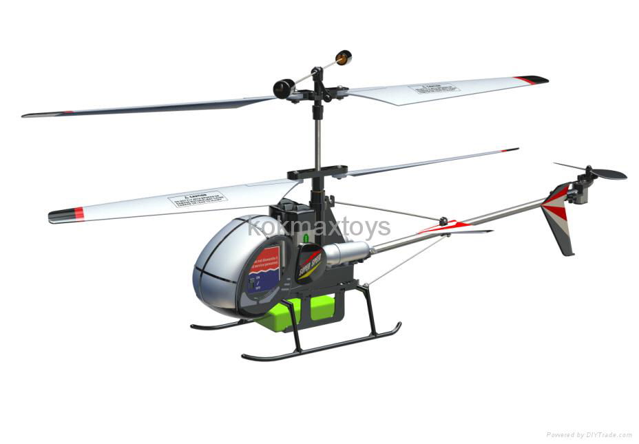 Newest 3-CH Top Fly Eagle RC Electric Helicopter Perfect For Indoor and Outdoor  5