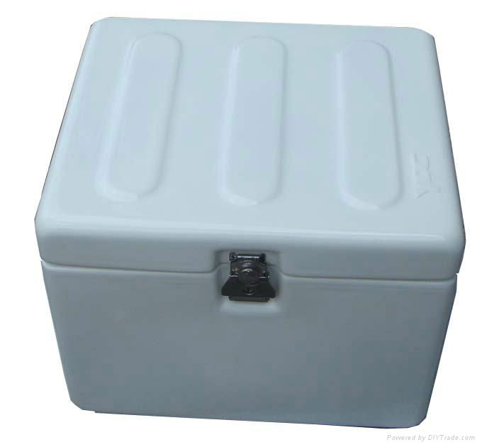 fiberglass motorcycle delivery box with rubber cushion 4