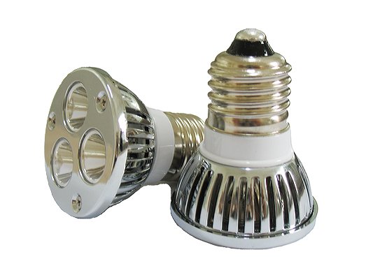 E27 3X1W bulb