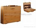 Bamboo suitcase 1