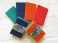 scouring pad,cleaning sponge,sponge scrubber,car sponge 3
