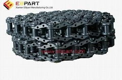 Track chain for excavator and bulldozer