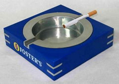 Square Zinc Alloy Ashtray