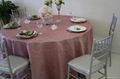 crinkle taffeta table cloth