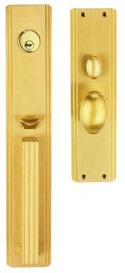 Luxurious zinc alloy big handle door locks 5