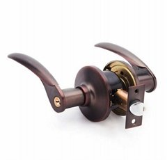 Tubular and cylindrical zinc alloy handle locks