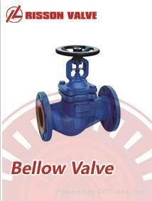 bellow sealed globe/gate valve/valves 