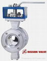 V type control ball valve/valves