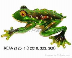 Frog jewelry box KEAA2125-1