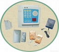 Wireless intelligent burglar alarm