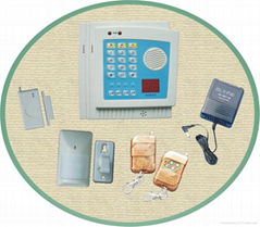 Wireless intelligent burglar alarm system