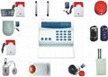 wireless & wire security alarm system