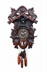 wooden clock