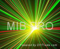 150mw RGY moving star laser