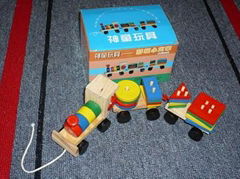 Wooden train