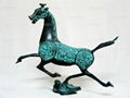 Old Chinese Bronze Statue:Horse