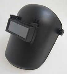 ordinary welding helmet (equipped