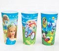 3D lenticular cup plastic promotional cup 2