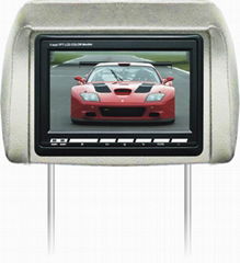 car headrest monitor with DVD