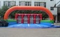 inflatable derby horse race/ inflatable