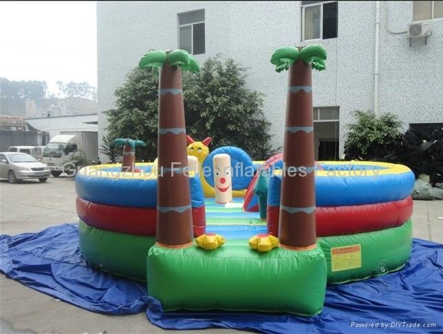 inflatable mini fun city 2