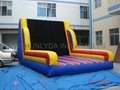 Inflatable Velcro Sticky Fly Wall 