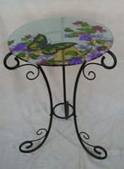 stained glass furniture