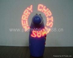 promotion gift    message fan    programmable fan